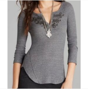 Free People We The Free sz xs thermal long sleeve top WT250